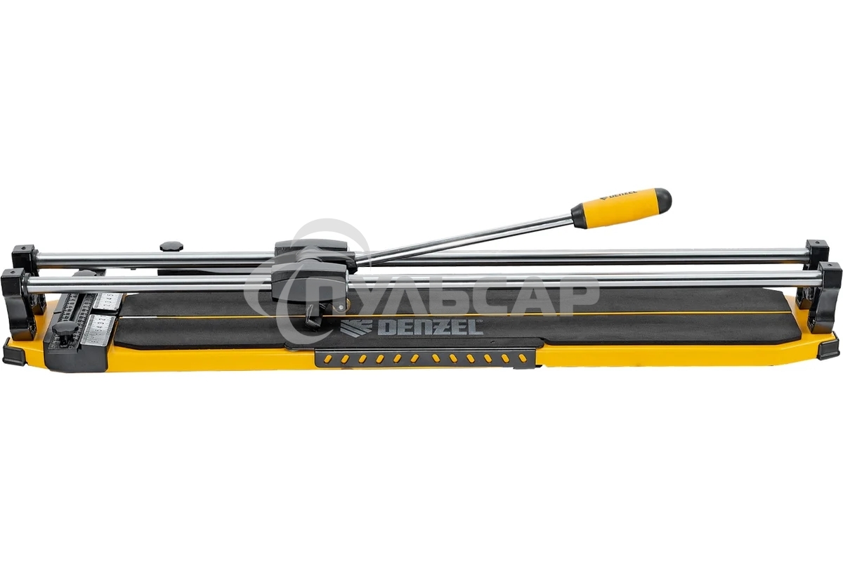 Плиткорез 800х14мм, цельнометал. напр., каретка на подш., стальная станина, рукоятка-пенал Denzel