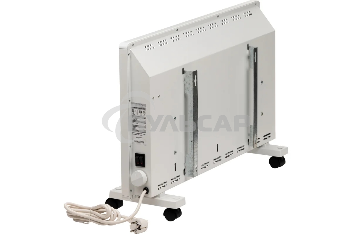 Конвектор HINTEK Standart 1500 04.05.01.214596 белый, 1500 Вт, 25 м2, термостат