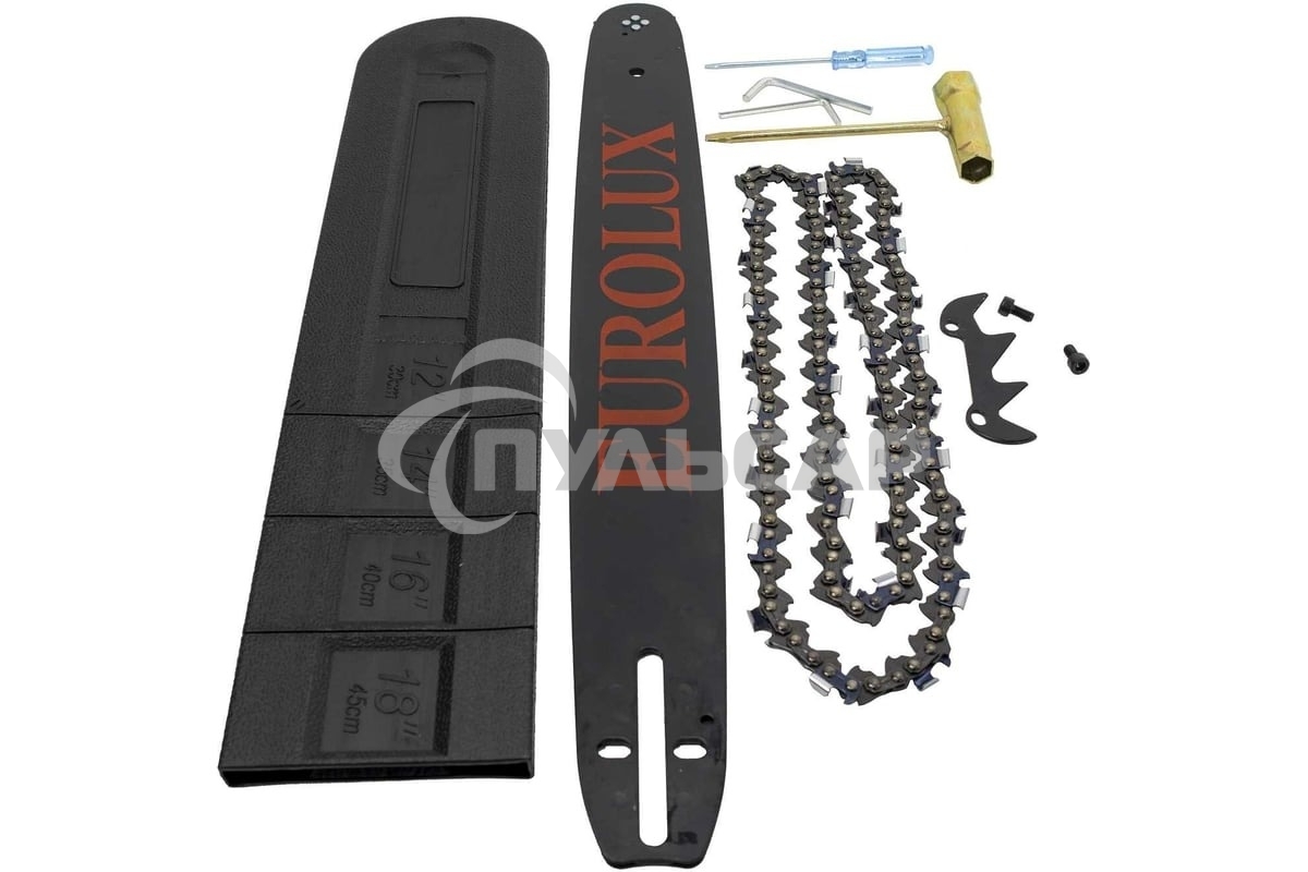 Бензопила Eurolux GS-4518 черный/желтый 70/6/25