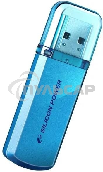 Флешка USB Silicon Power R/W 64 Gb Helios 101 SP064 Gb,UF2101V1B USB 2.0 синий