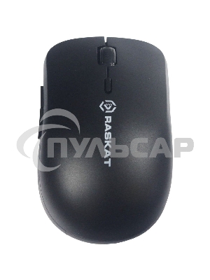 Мышь беспроводная Raskat M006W черный, 1600 dpi, радиоканал, USB, кнопки - 6