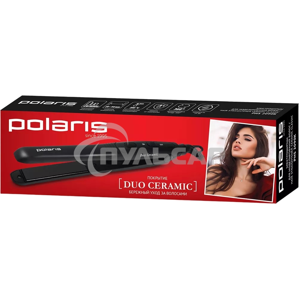 Выпрямитель Polaris PHS2090К 35 Вт, 200 °С, черный