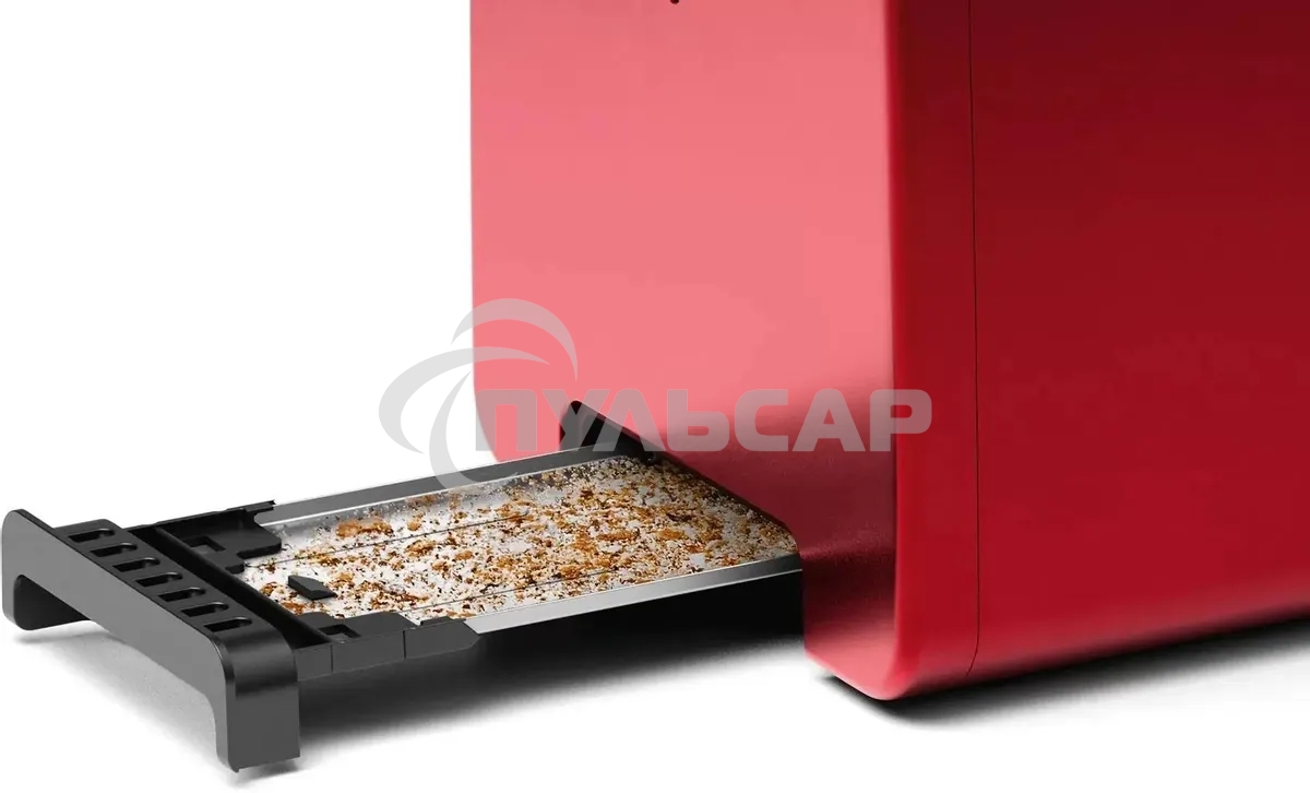 Тостер Bosch TAT4P424 красный/черный