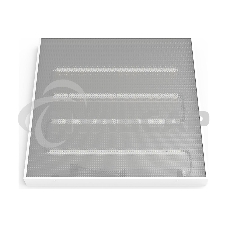 Светильник офисный Gauss MiR 35W 3500lm 5000K IP40 588*588*50мм Грильято призма планки LED