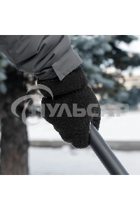 Перчатки универсальные Denzel 68096 двойные, ПВХ нанесение, размер 9