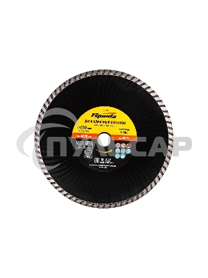 Диск алмазный отрезной Turbo, 230 х 22,2 мм, сухая резка Sparta