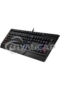 Клавиатура проводная MSI VIGOR GK20 RU черный USB Multimedia for gamer LED (подставка для запястий)