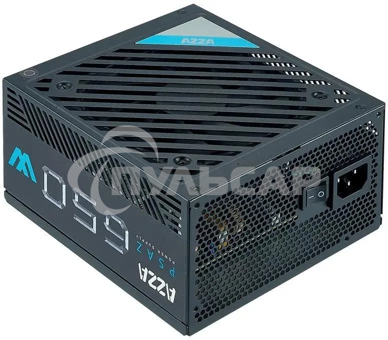Блок питания Azza PSAZ-650B, 650вт, 80 PLUS Bronze, 120мм, черный