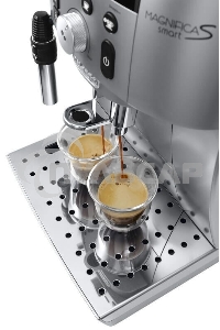 Кофемашина DeLonghi ECAM 250.31SB серебристый/черный, исп. кофе - молотый/зерновой, 1.8 л, 1450 Вт, 15 бар