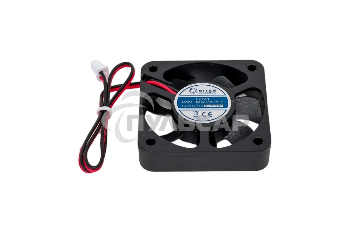 Вентилятор для корпуса 5bites FB6010S-12L2 черный 60мм 3200rpm 26db 2-pin