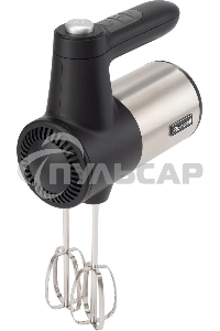 Миксер ручной Rondell RDE-1354 800Вт черный/серебристый