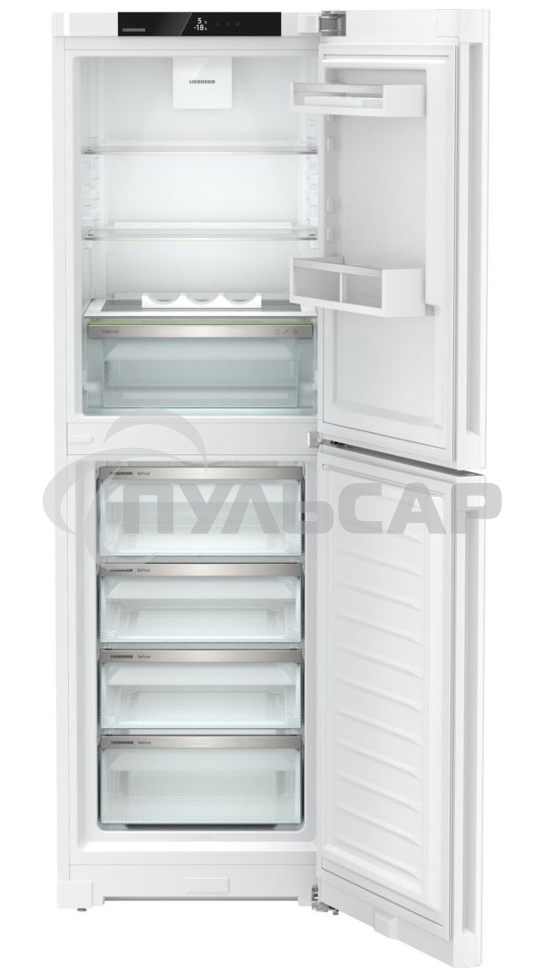 Холодильник Liebherr CND 5204-22 001 белый двухкамерный 185/123л морозилка снизу