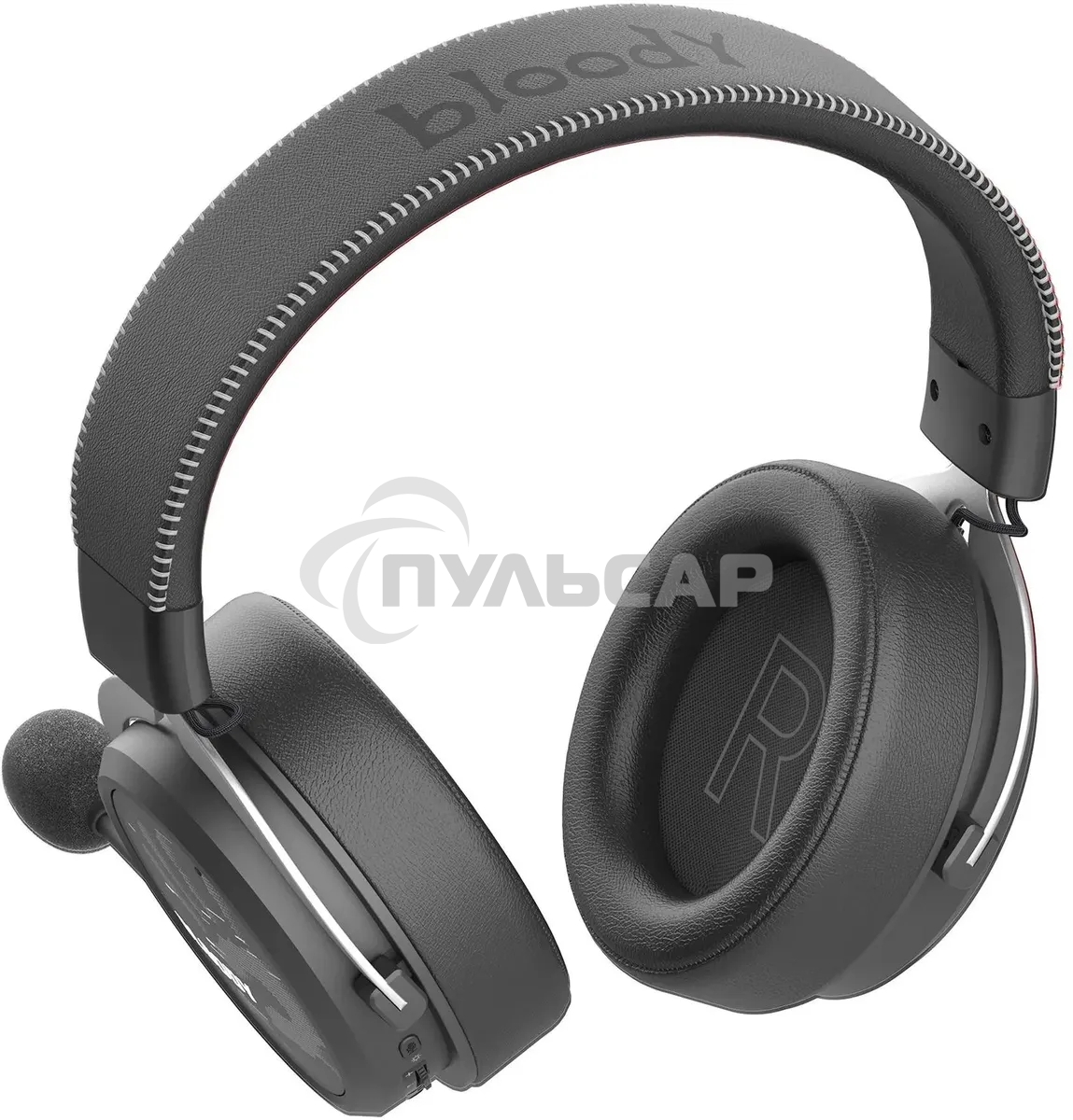 Наушники с микрофоном A4Tech Bloody MR590 Sports черный 1.5м мониторные BT/Radio/3.5мм оголовье (MR590 + WIRED/SPORT BLACK)