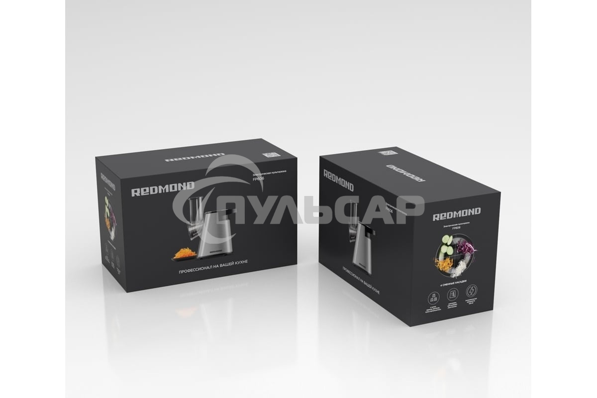 Мультирезка Redmond FP-606, черный/сталь