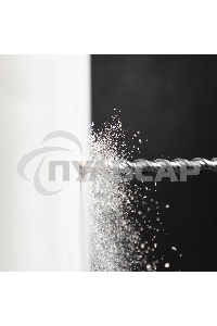 Бур по бетону Denzel двойная спираль, Cobalt W-tip, 18x600 мм, SDS PLUS