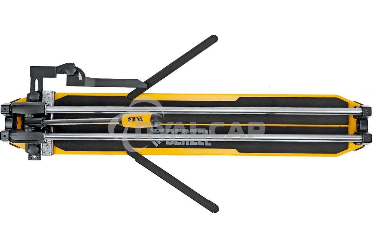 Плиткорез 800х14мм, цельнометал. напр., каретка на подш., стальная станина, рукоятка-пенал Denzel