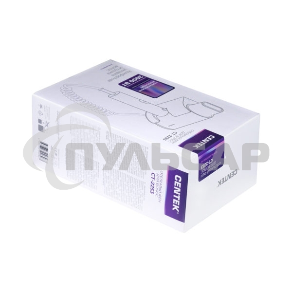 Фен Centek CT-2253 белый, 2000 Вт