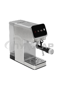 Кофеварка рожковая BQ CM7003 серебристый, исп. кофе - молотый, 1,2 л, 1350 Вт, 20 бар