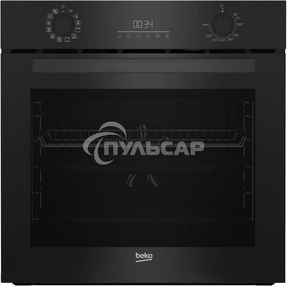 Электрический духовой шкаф Beko BBIM18300SG, черный