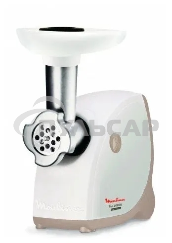 Мясорубка электрическая Moulinex ME476132 белый/бежевый, 2000 Вт