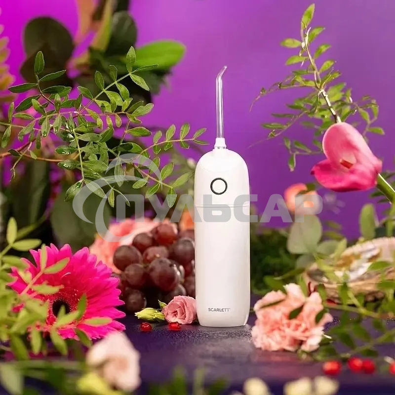Ирригатор Scarlett SC-WF03 портатив. белый