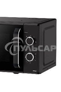 Микроволновая печь Centek CT-1550 черный, 20 л, 700 Вт, переключатели - поворотный механизм