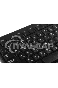 Клавиатура проводная Logitech K120 for business, USB черный (неоригинальная гравировка)