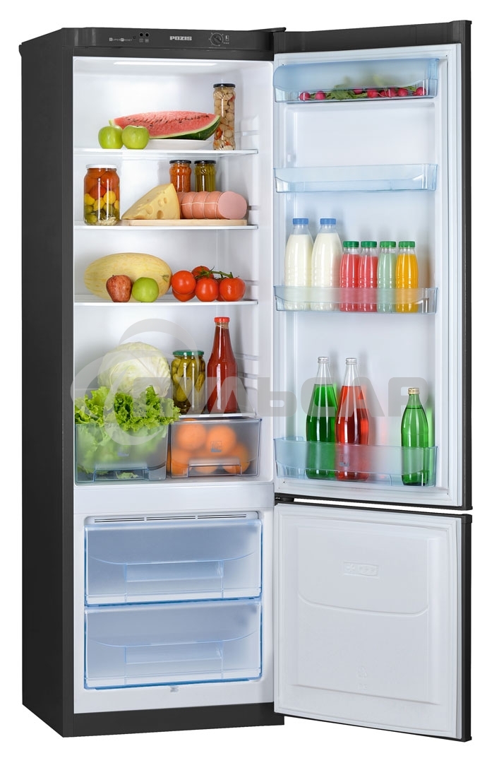 Холодильник Pozis RK-103 черный двухкамерный 239/57 л морозилка снизу