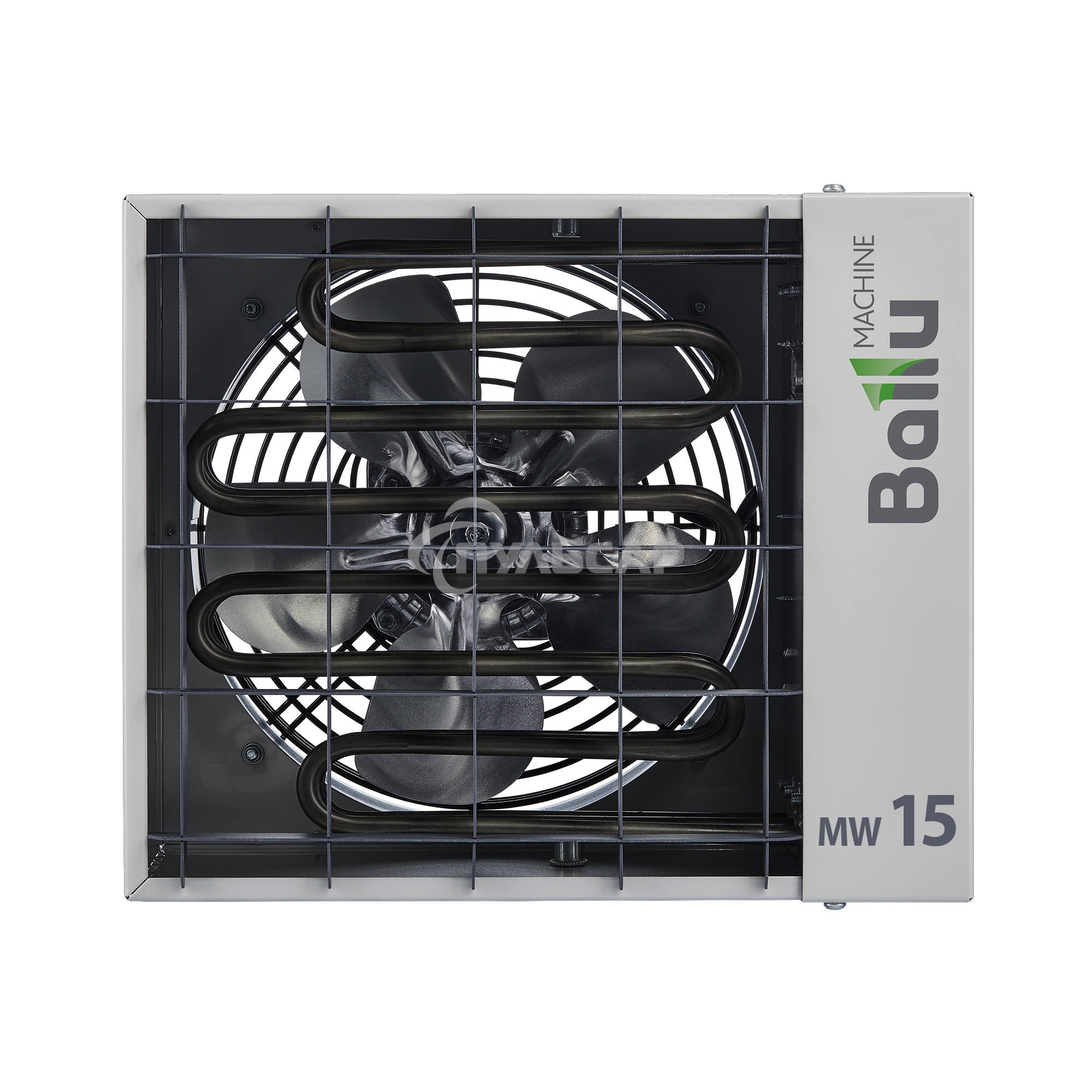 Тепловентилятор Ballu BHP-MW-15 светло-серый, 15000 Вт, 150 м2, термостат