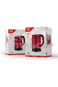 Чайник электрический BQ KT1715P Red-Black. Мощность:1800 Вт, Объем 1,7л