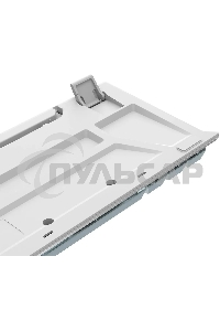 Клавиатура проводная A4Tech Fstyler FS100 Neon, USB, синий/белый