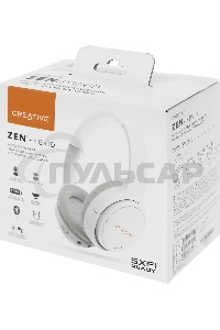 Гарнитура накладные Creative Zen Air Hybrid белый беспроводные bluetooth оголовье