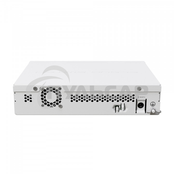 Коммутатор MikroTik Cloud Router Switch CRS310-1G-5S-4S+IN with 800 MHz CPU, 256 MB RAM, 4xSFP+, 5xSFP cages, 1xGbit LAN port, RouterOS L5, desktop case, rackmount ears, PSU