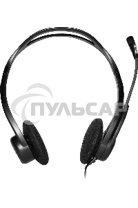 Наушники с микрофоном Logitech 960 черный 2.4м накладные оголовье (981-000100)