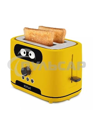 Тостер Kitfort КТ-4093-1 870Вт желтый