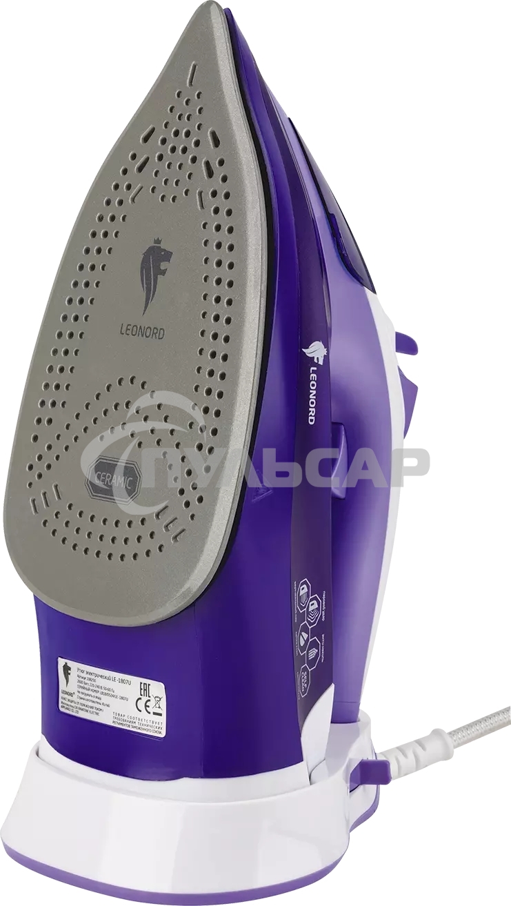 Утюг LEONORD LE-1807U фиолетовый (108250)