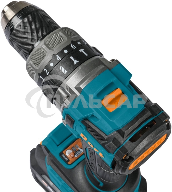 Дрель-шуруповерт Bort BAB-21Ix2Li-XDK, Аккумуляторная, 18В, 2 АКБ, Ударная