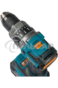 Дрель-шуруповерт Bort BAB-21Ix2Li-XDK, Аккумуляторная, 18В, 2 АКБ, Ударная