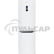 Холодильник-морозильник Maunfeld MFF187NFIW10 с инвертором белый двухкамерный 232/98 л морозилка снизу, No Frost