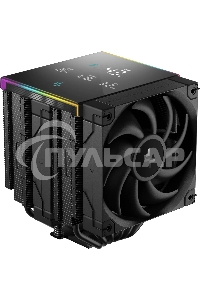 Кулер для процессора DEEPCOOL AK620 DIGITAL PRO черный, 120 мм, алюминий/медь, 1750 об/мин, 25 дБ, 4 pin, 260 Вт, 163 мм