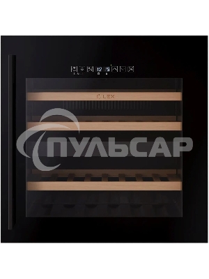 Винный шкаф LEX LWD6036BL dual zone S 1-нокамерн. черный стекло (CHAT500009)