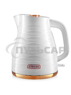 Чайник электрический BRAYER BR1057WH белый, 2200 Вт, 1,7 л