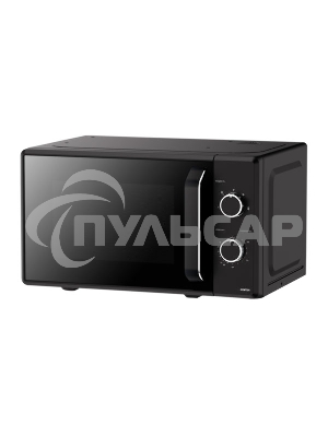 Микроволновая печь Centek CT-1550 черный, 20 л, 700 Вт, переключатели - поворотный механизм