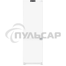 Встраиваемый холодильник Hyundai HBR 1785 2-хкамерн. белый