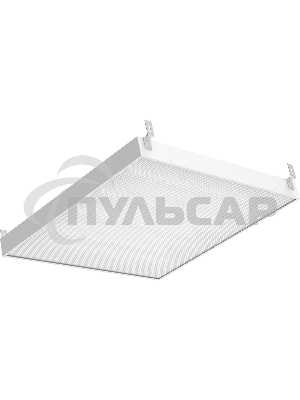 Светильник офисный Gauss MiR 35W 3500lm 5000K IP40 588*588*50мм Грильято призма планки LED