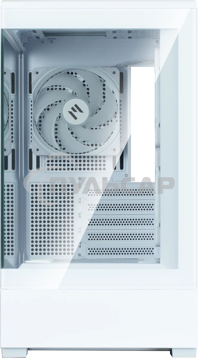 Компьютерный корпус ZALMAN P30 V2, MATX, белый, WINDOW, 2x3.5