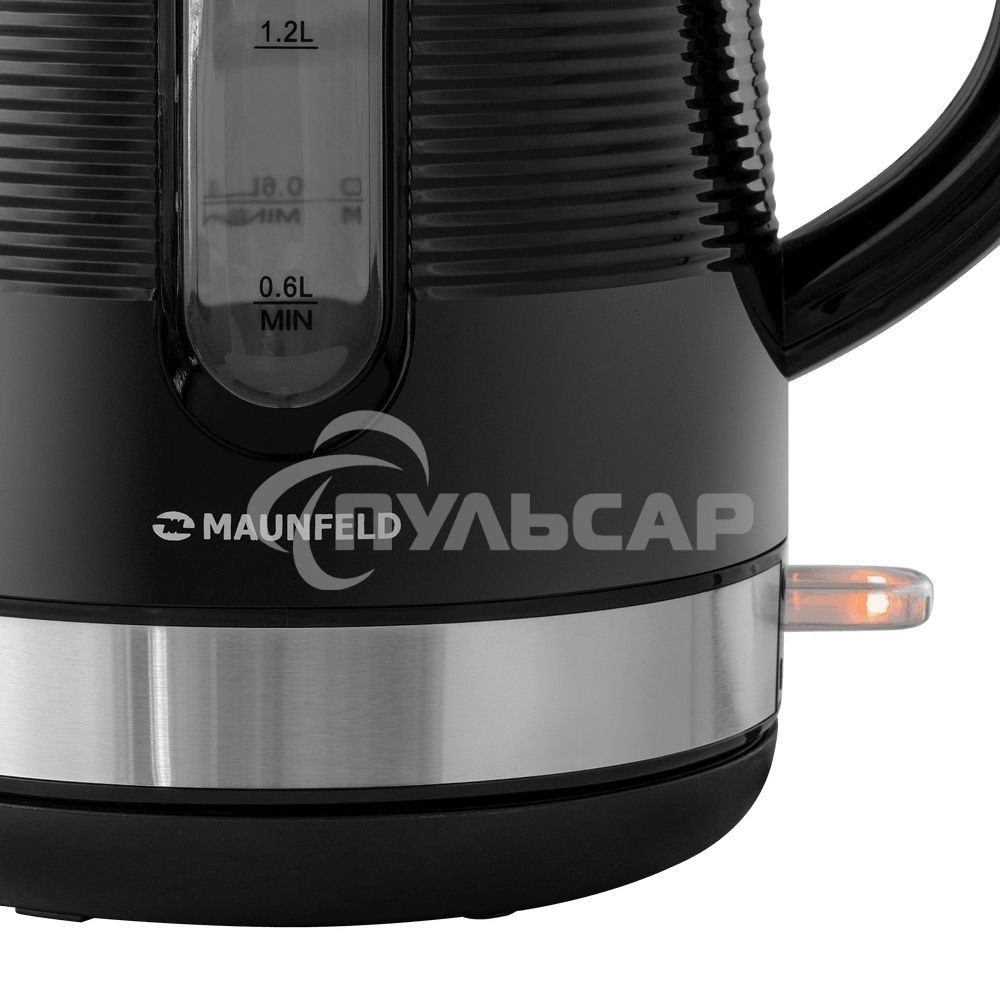 Чайник электрический Maunfeld MGK-631B 2200 Вт, 1,7 л, черный