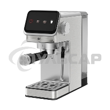 Кофеварка рожковая BQ CM7003 серебристый, исп. кофе - молотый, 1,2 л, 1350 Вт, 20 бар