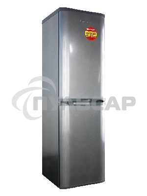 Холодильник ОРСК 177 MI металлик двухкамерный 220/160л морозилка снизу