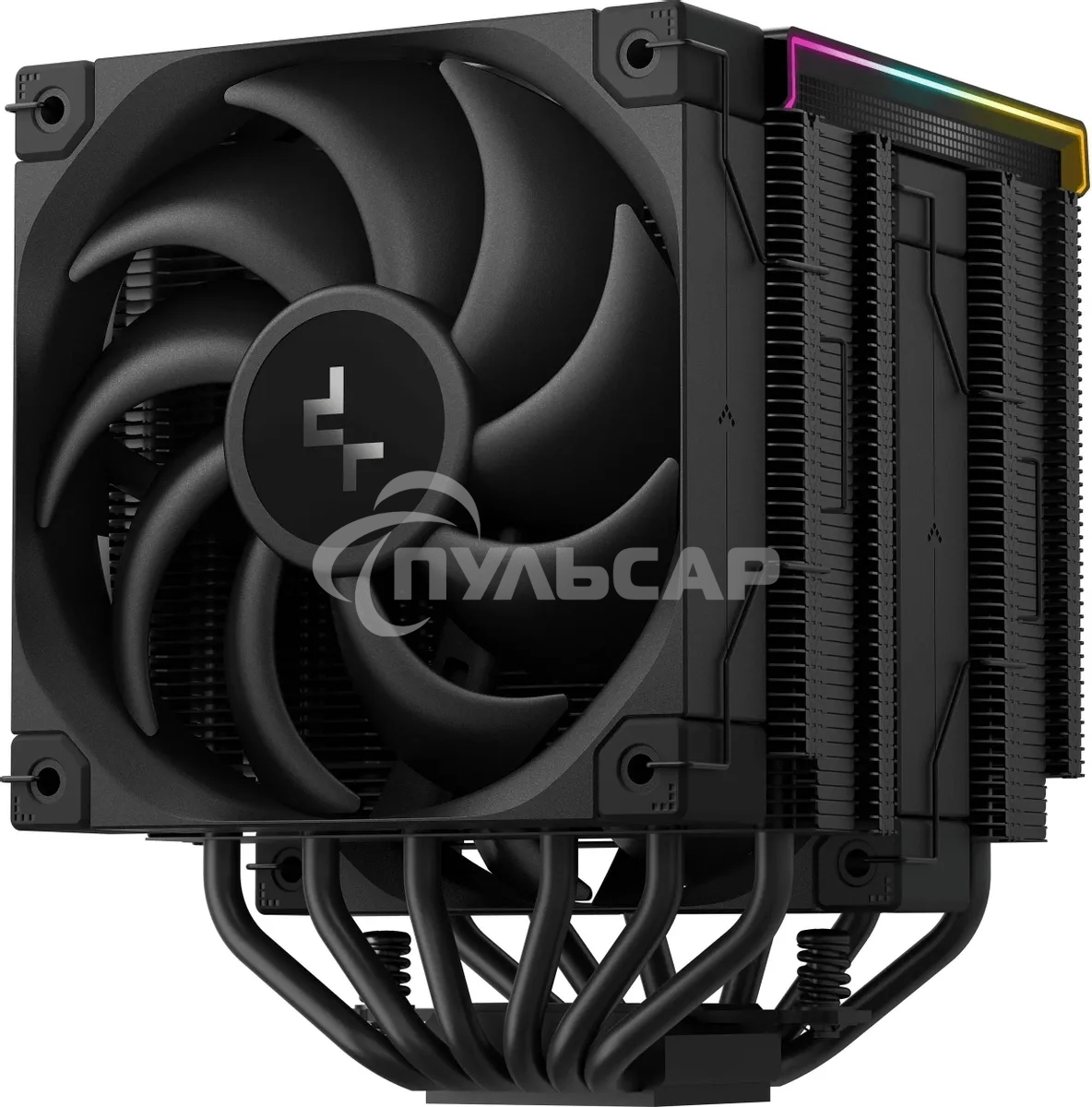 Кулер для процессора DEEPCOOL AK620 DIGITAL PRO черный, 120 мм, алюминий/медь, 1750 об/мин, 25 дБ, 4 pin, 260 Вт, 163 мм